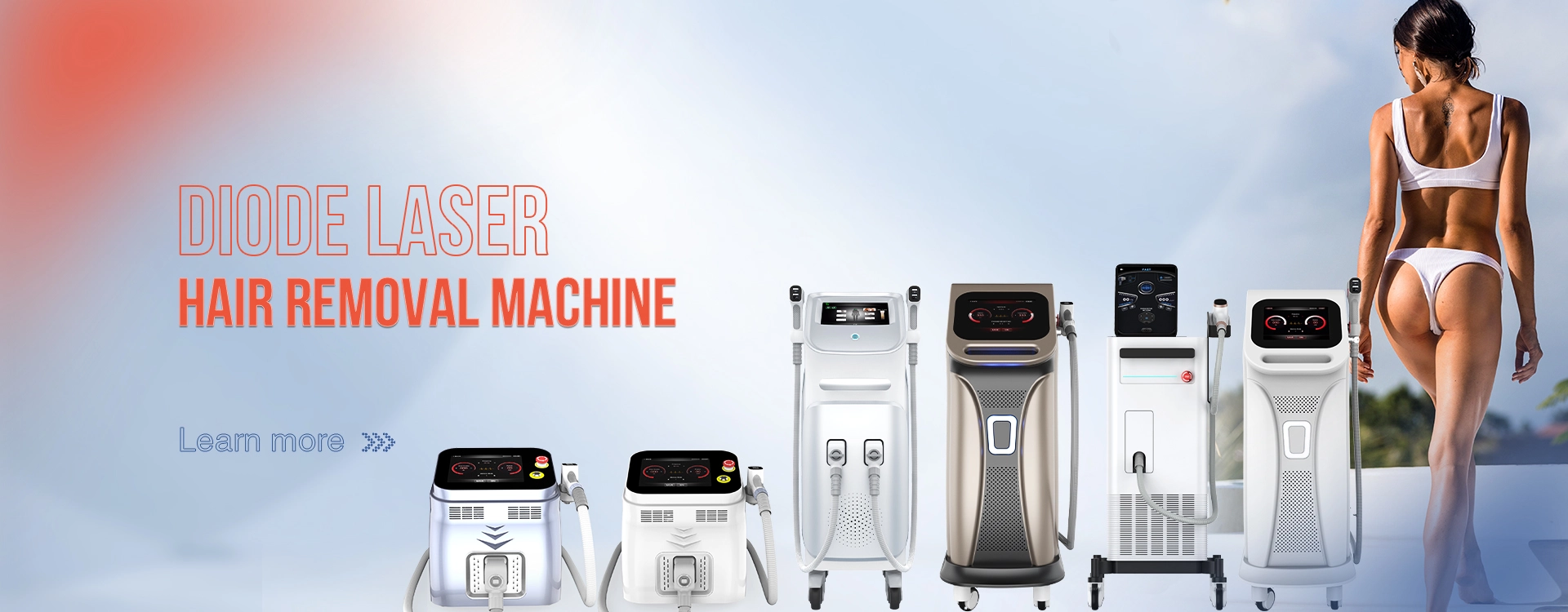 Diodenlaser-Haaren tfernungs maschine