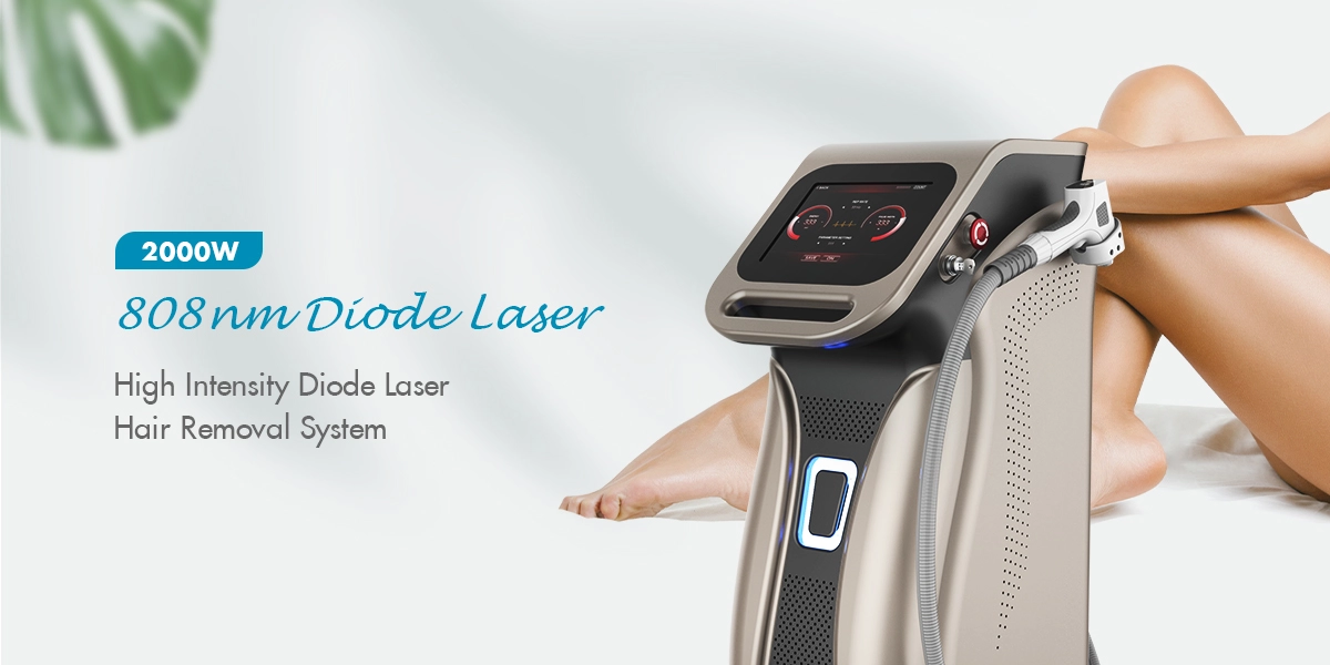 2000W 808nm Diodenlaser Haaren tfernungs maschine Video