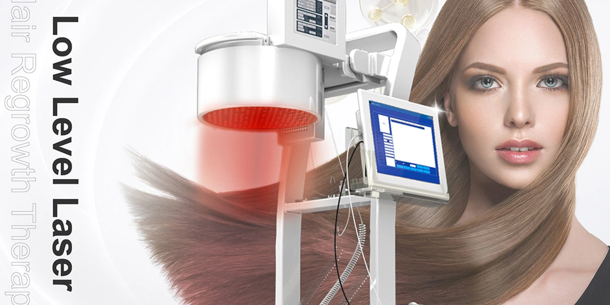 Laser-Therapie-Haar-Wachstums-Kamm-Laser-Haar-Wachstums-Maschine Video