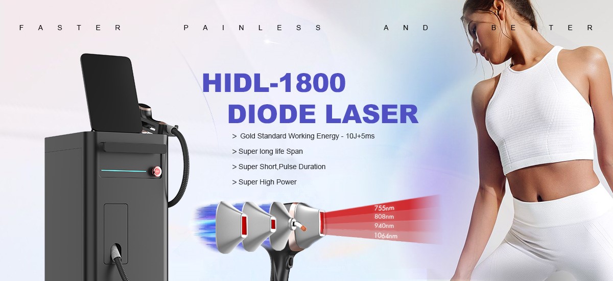 1800W Super High Power Diode Laser Hair Removal Machine