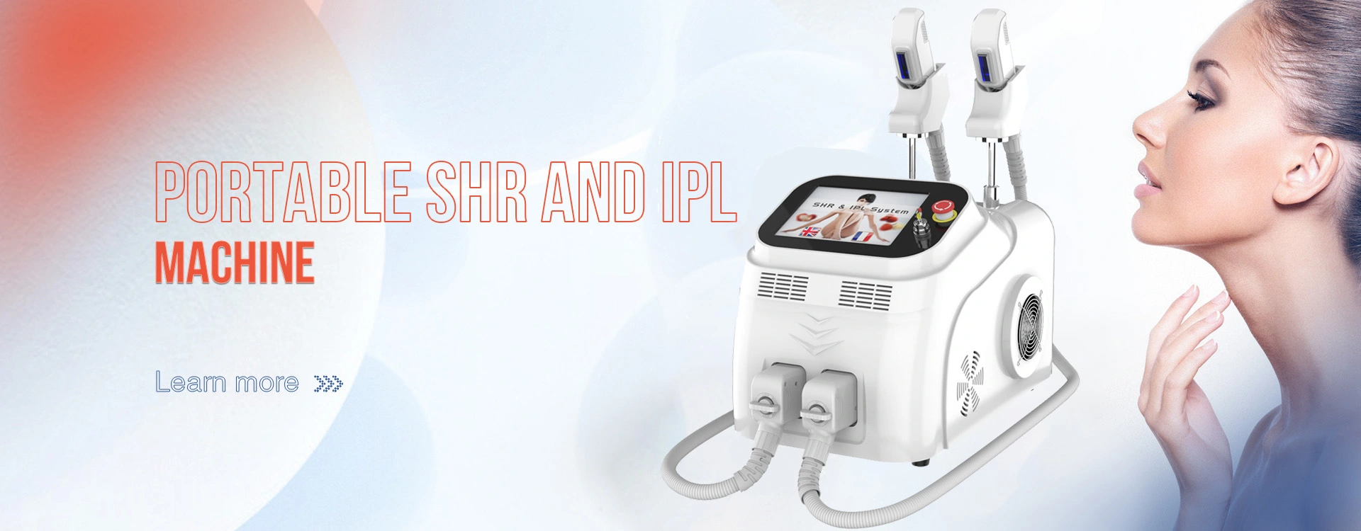 Tragbare SHR-und IPL-Maschine